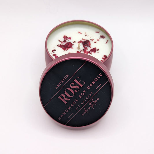 Rose Candle