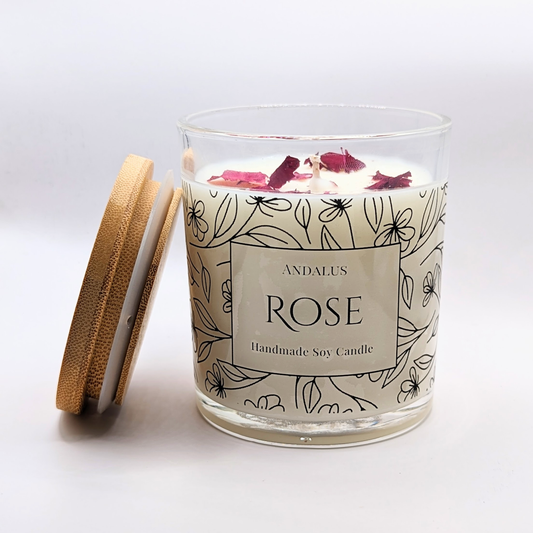Rose Candle 10oz