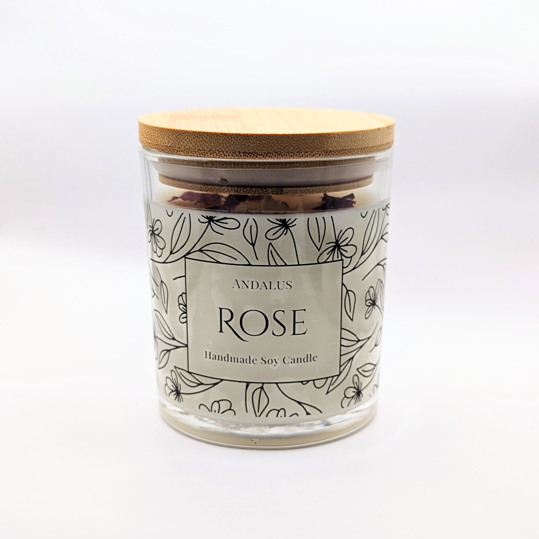 Rose Candle 10oz