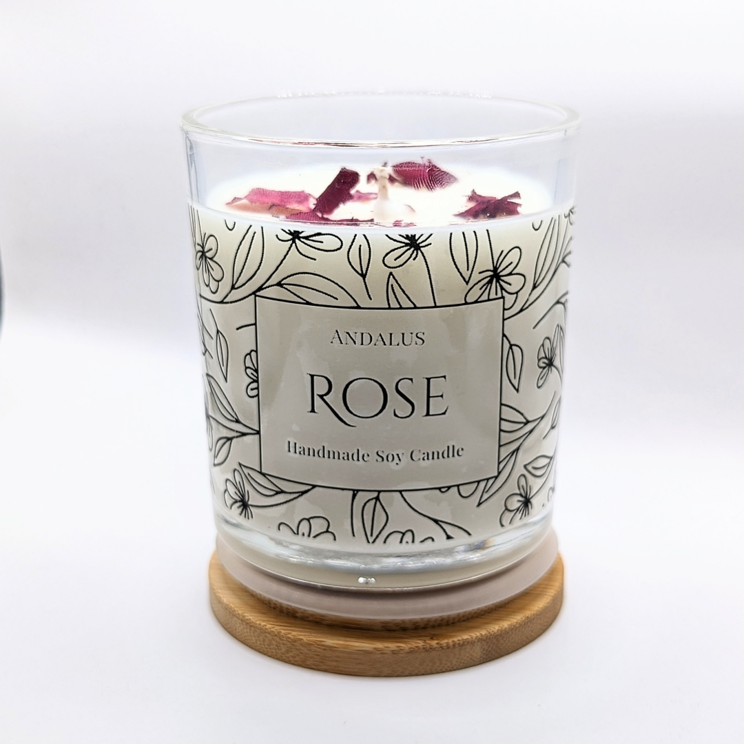 Rose Candle 10oz