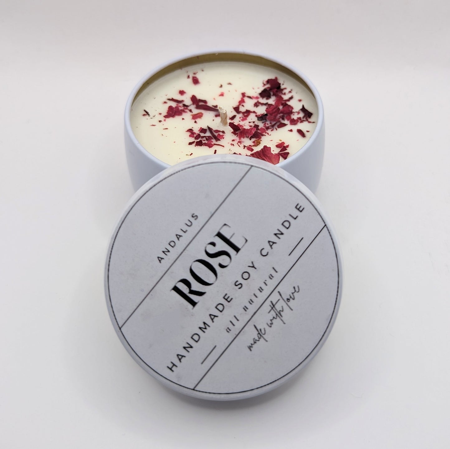 Rose Candle