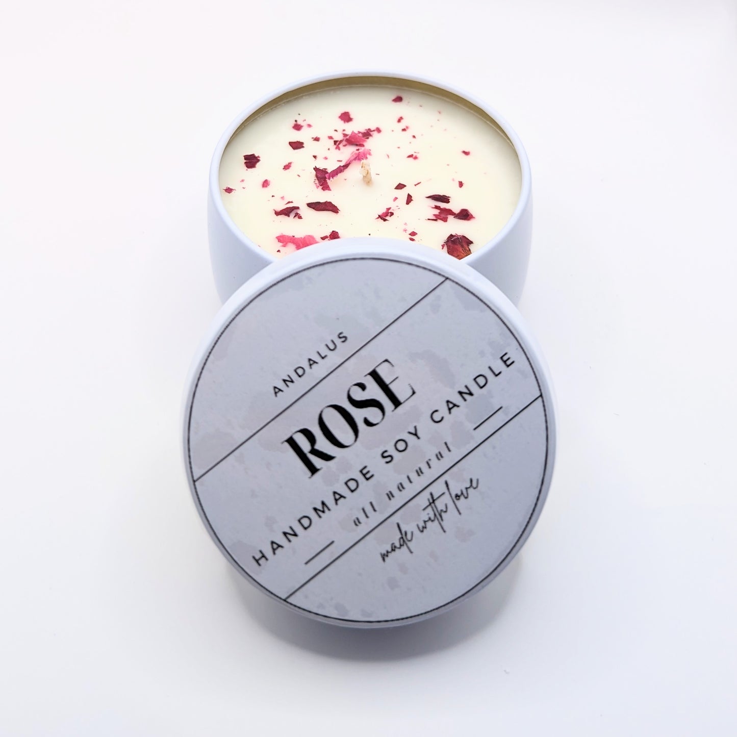 Rose Candle