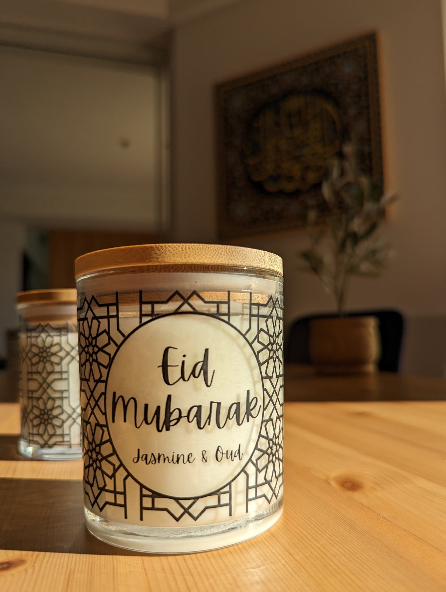 Eid Mubarak Candle