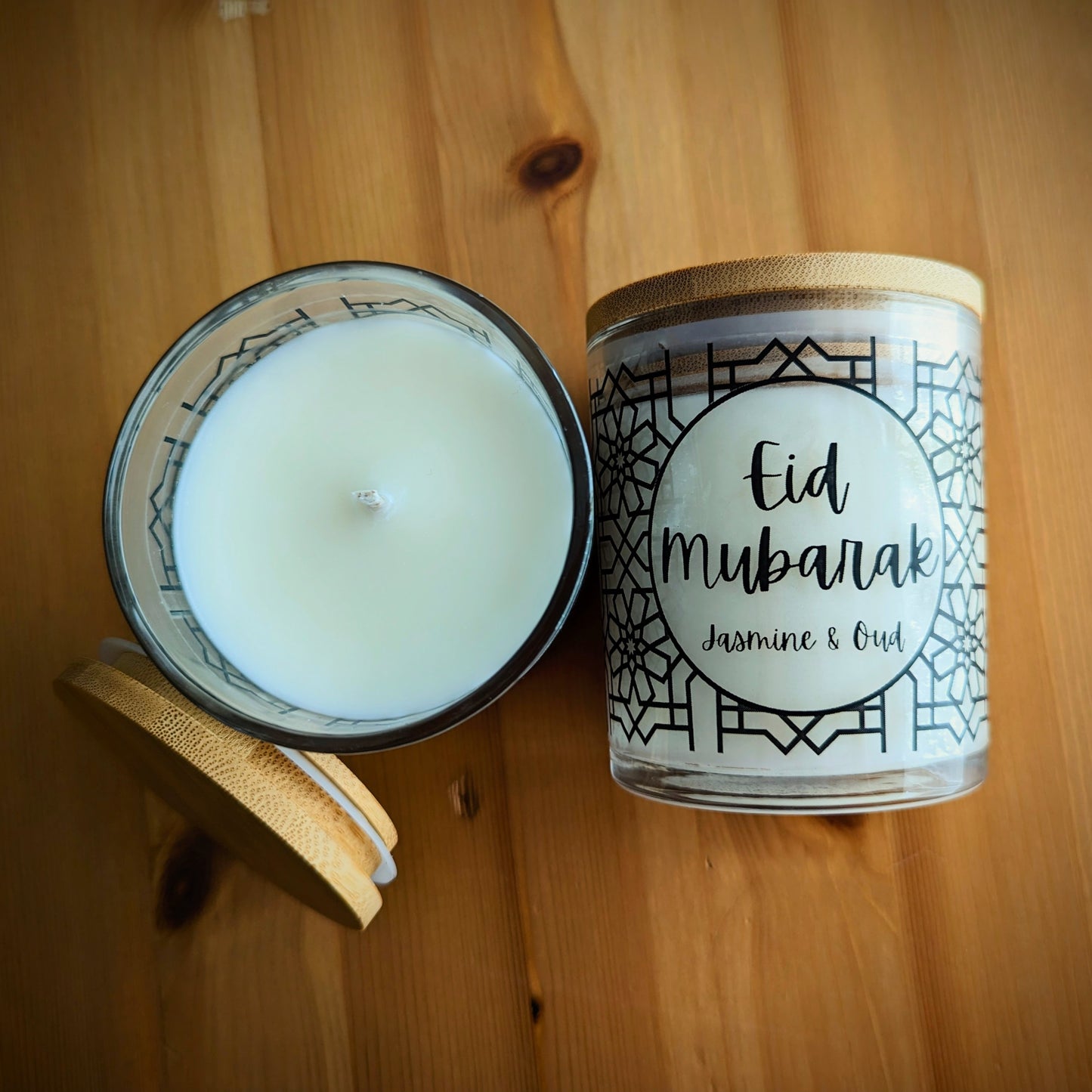 Eid Mubarak Candle
