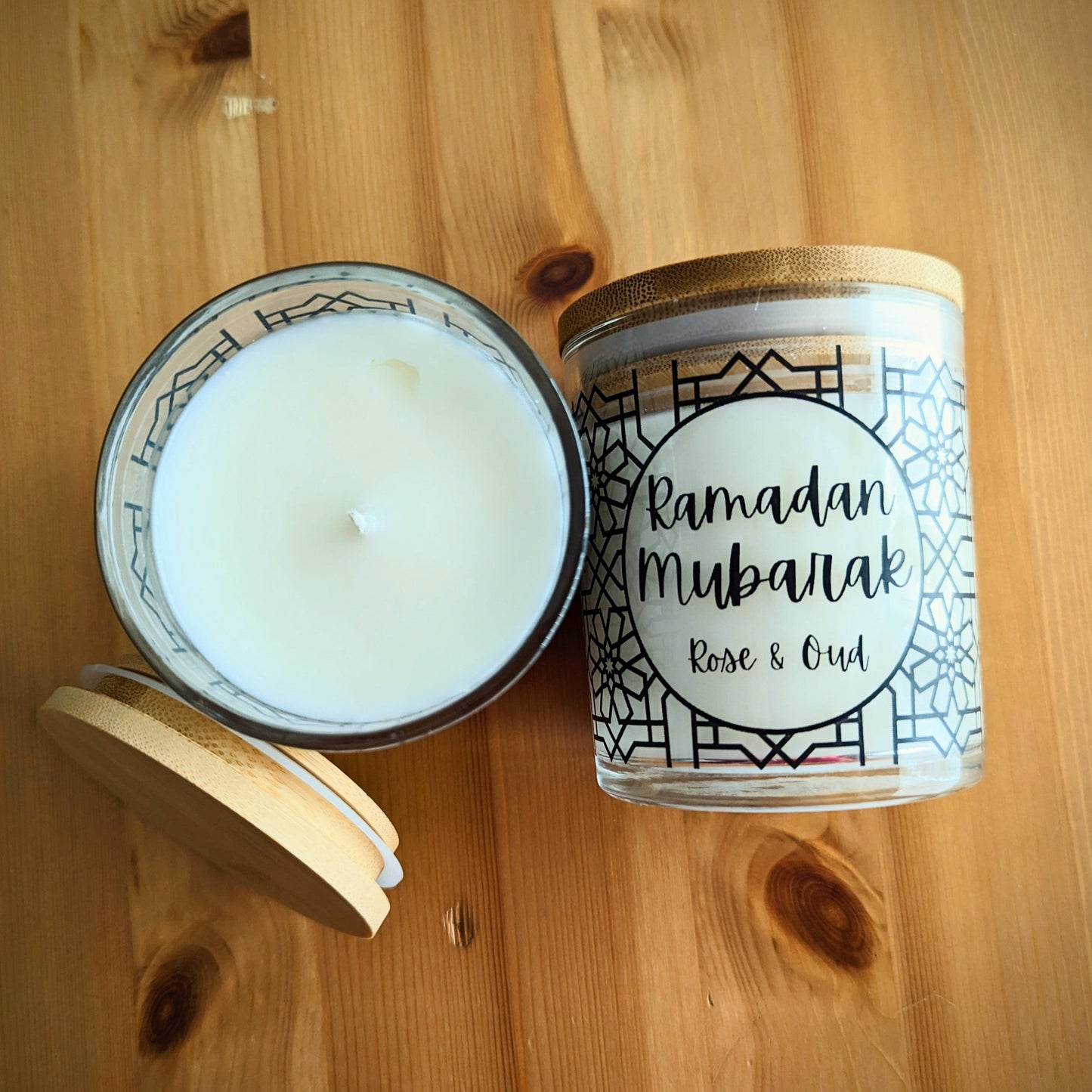 Ramadan Mubarak Candle