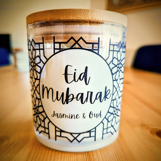 Eid Mubarak Candle