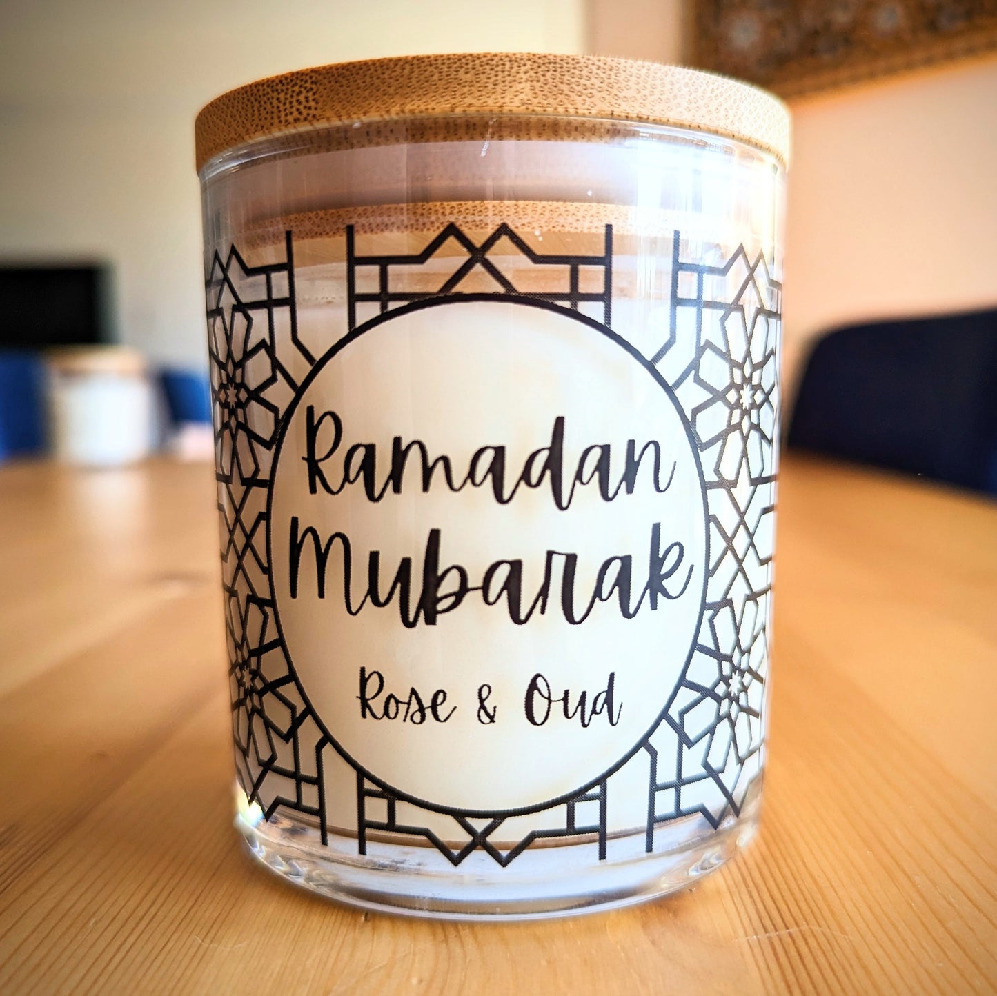 Ramadan Mubarak Candle